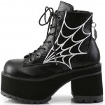 Webbed Ranger Womens Gothic Platform Boots