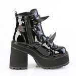 Assault-72 Patent Ankle Boots