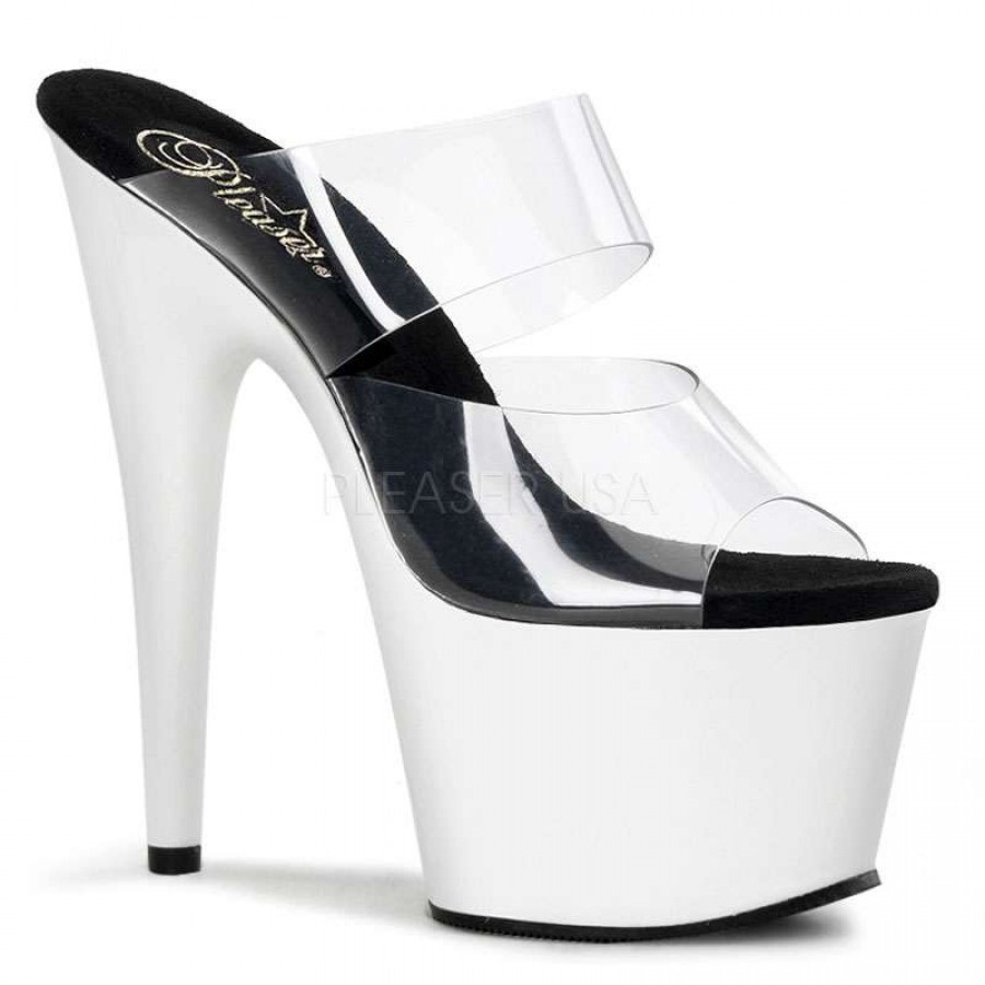 white dance heels