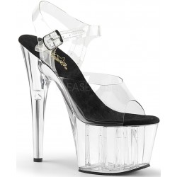 Clear Platform Clear Strap Platform Sandal