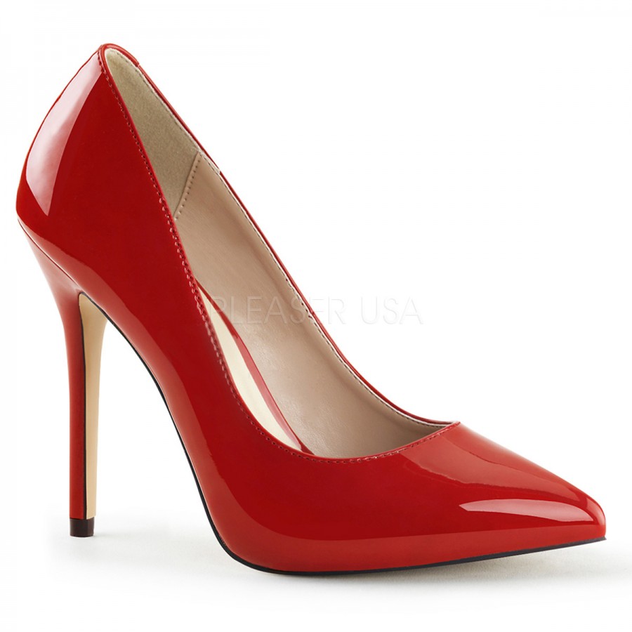 Nieuwe betekenis Is Aanhankelijk Amuse Red 5 Inch High Heel Pump | Classic Shoes for Women