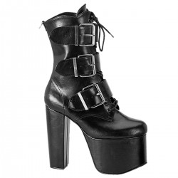 Torment High Heel Platform Ankle Boots