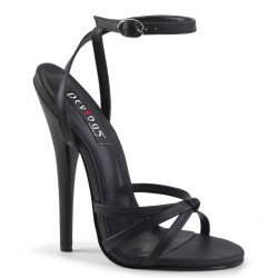 Black Domina High Heel Sandal