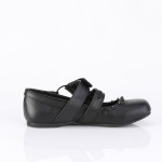 Mary Janes with Skull Buckle Flat Shoes