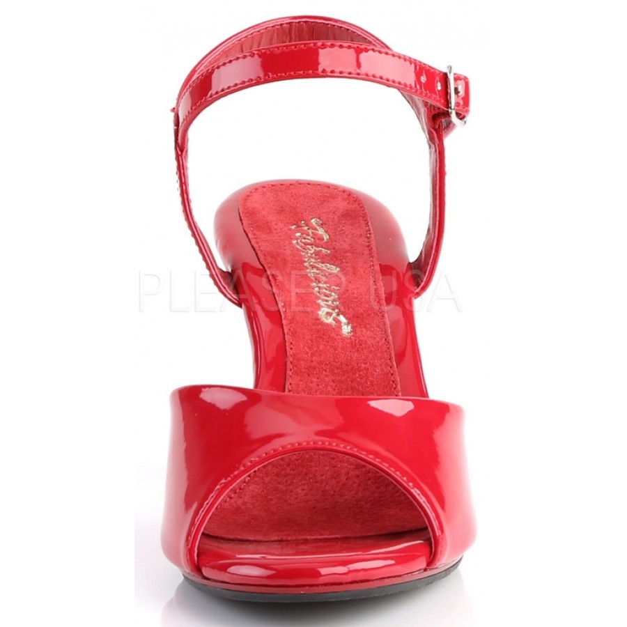 red sandals size 3