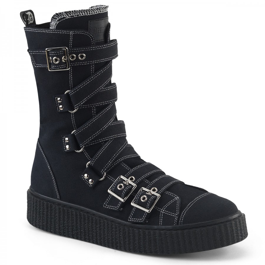 sneaker boots black